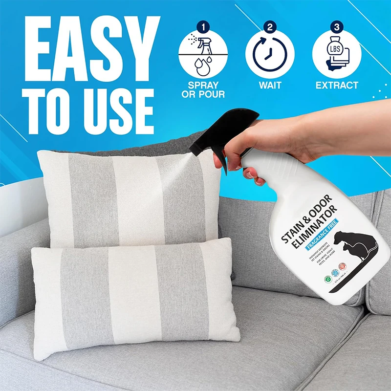 Room Toilet Pet Smoke Odor Eliminator Spray Pet Urine Stain Remover For Cats And Dog