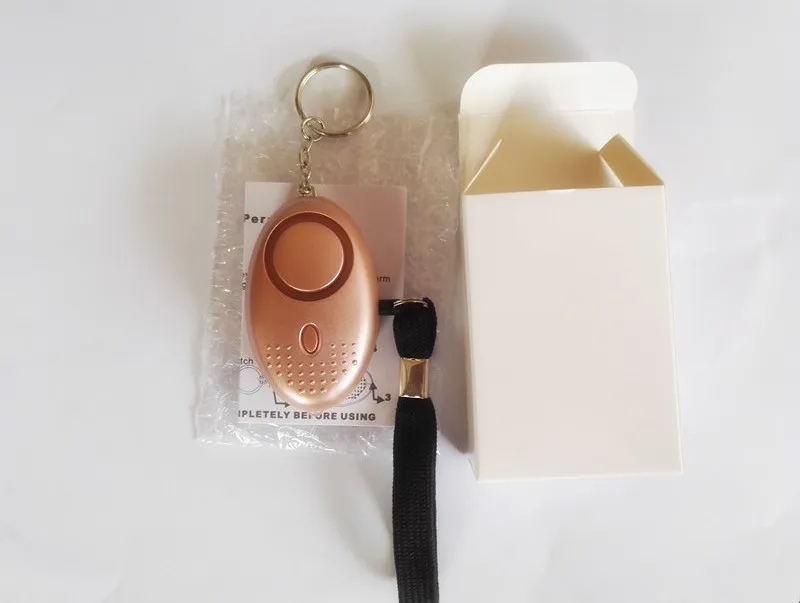 2023 Hot Safe Sound 130dB Siren Emergency Security Personal Self Defense Alarm Keychain for Women