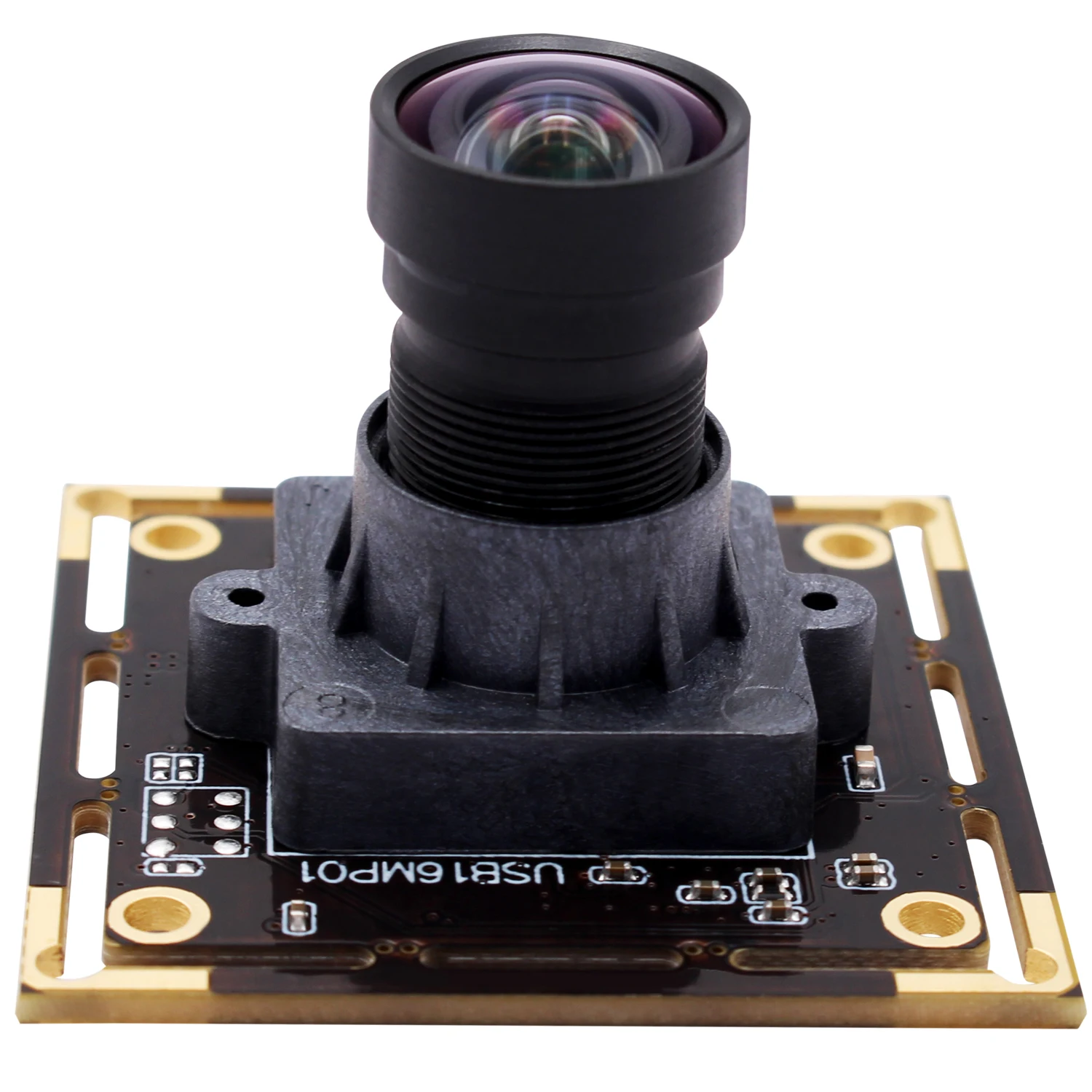 ELP 16MP USB Camera Module UVC IMX298 USB2.0 HD Mini USB Webcam with No Distortion Lens for Windows Android Linux Mac
