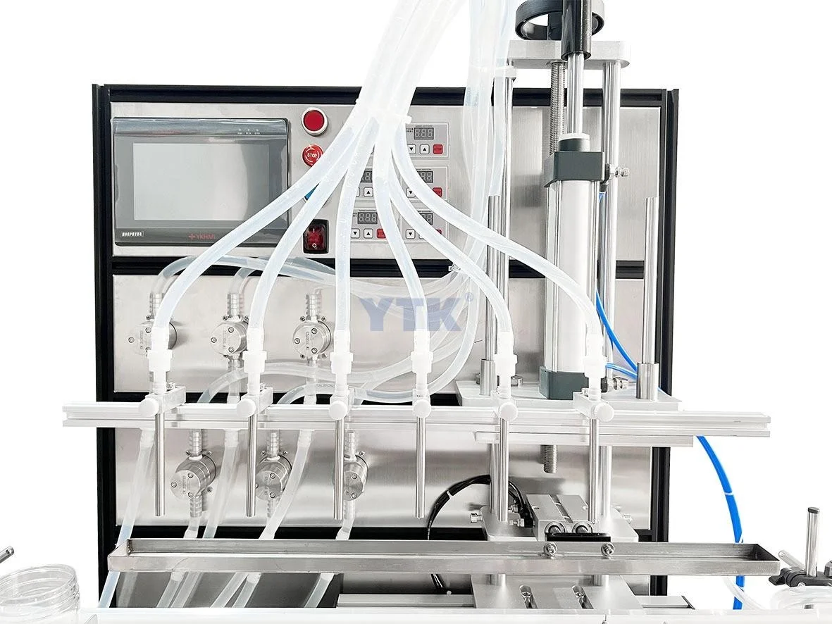 Wholesale High Output Perfume Vial Oral Liquid Filling Machine Peristaltic Pump Filler 50 ml Small Bottle Filling Machine