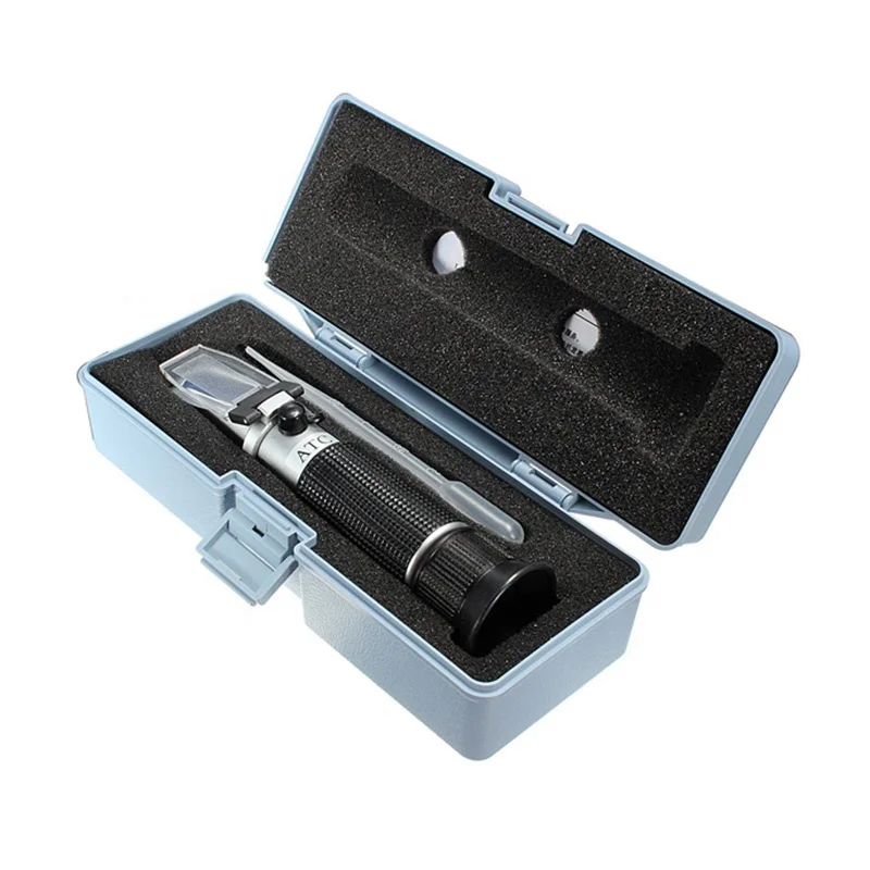 Рефрактометр Brix suger, промышленный рефрактометр жидкости 0-20% для фруктового сока и режущего масла