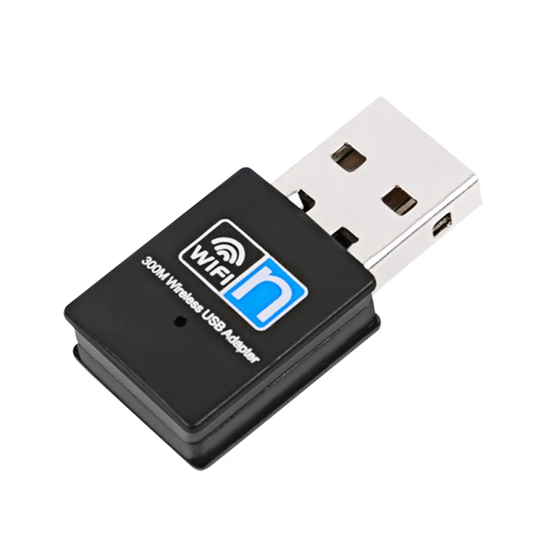 300 Мбит/с мини usb-адаптер Wi-Fi Беспроводной 802.11n адаптер для ПК ноутбука