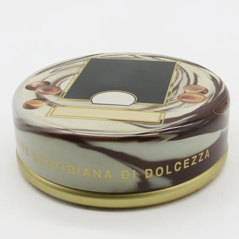 Two-piece metal tin can for candy tin with lid custom box cans for candle Cosmetic jars Customizable logo&printing