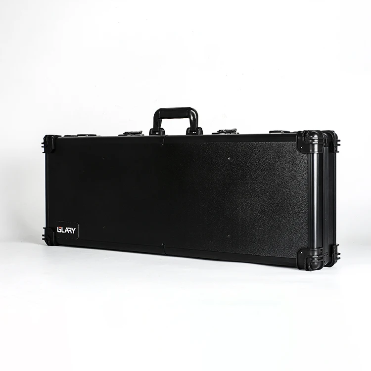 GLARY customizable shakeproof case boxs for guns rigid aluminium case enclosure guns empty boxs for instruments protection