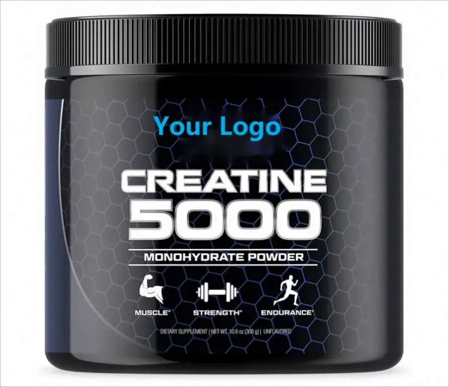 OEM /ODM Creatine 300 Grams 100% Pure Raw Creatine Monohydrate Powder In bulk from factory