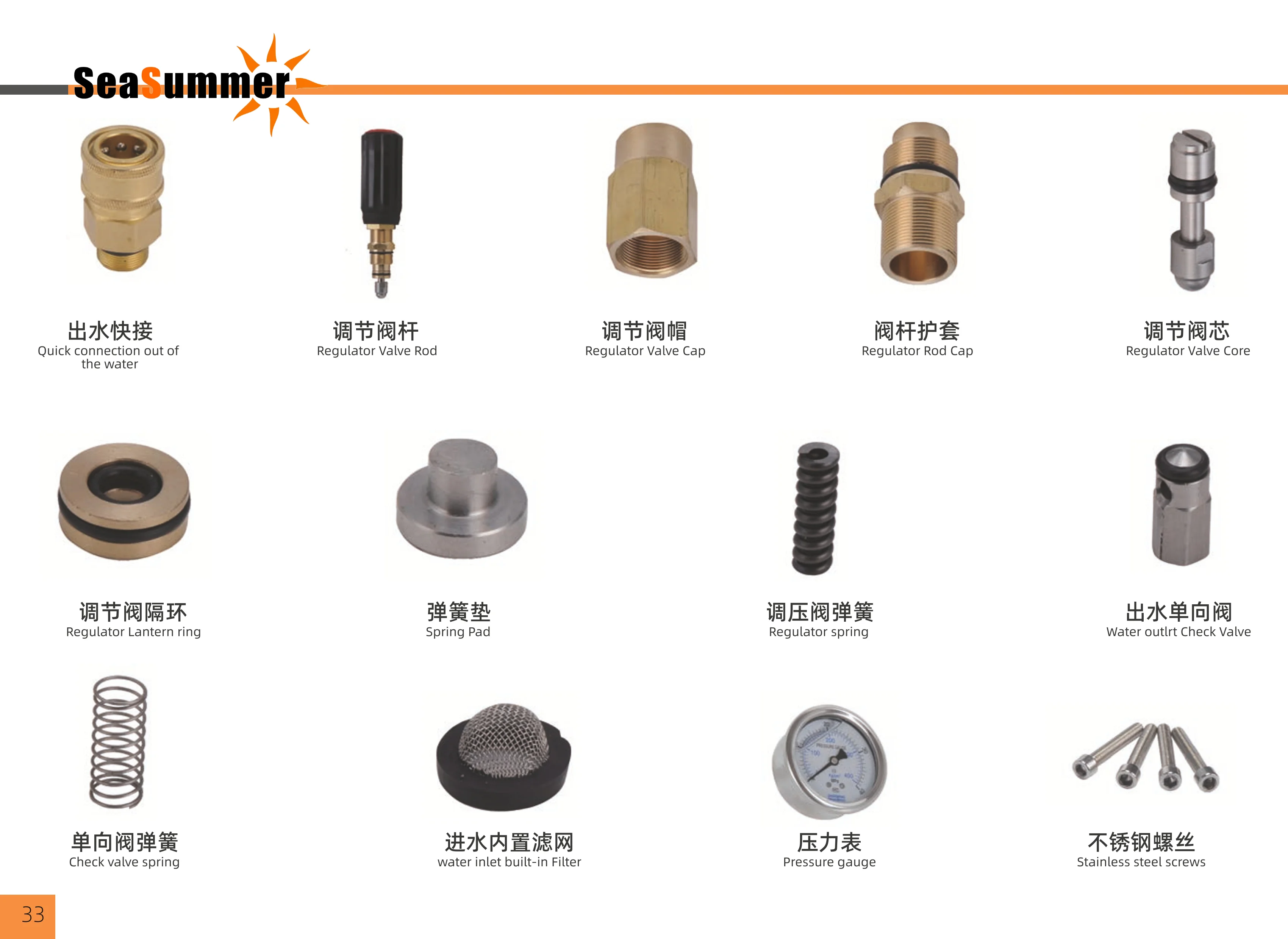 High Pressure Cleaner Parts Plastic General Pump Pressure Washer Spare Check Valves New Condition Inlet Outlet Check Valves