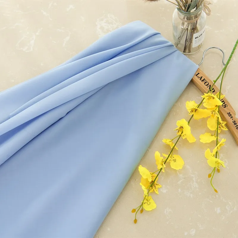 Простой окрашенный бесплатный образец шелковая полиэфирная простая плетеная шелковая ткань