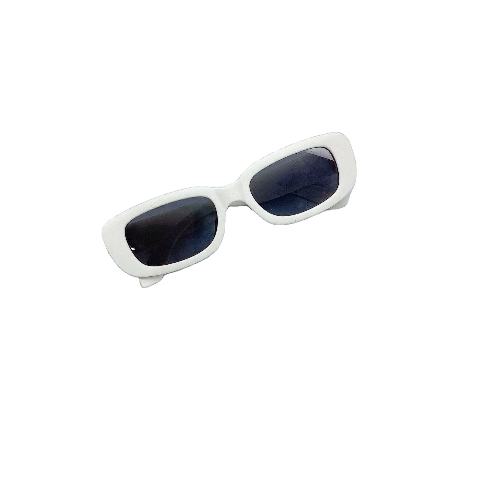Fanyue Top Selling Rectangle Sunglasses Kids Sunglasses 2022 Black PC Women Children Sun Glasses AC Photo UV400 Eye Protction