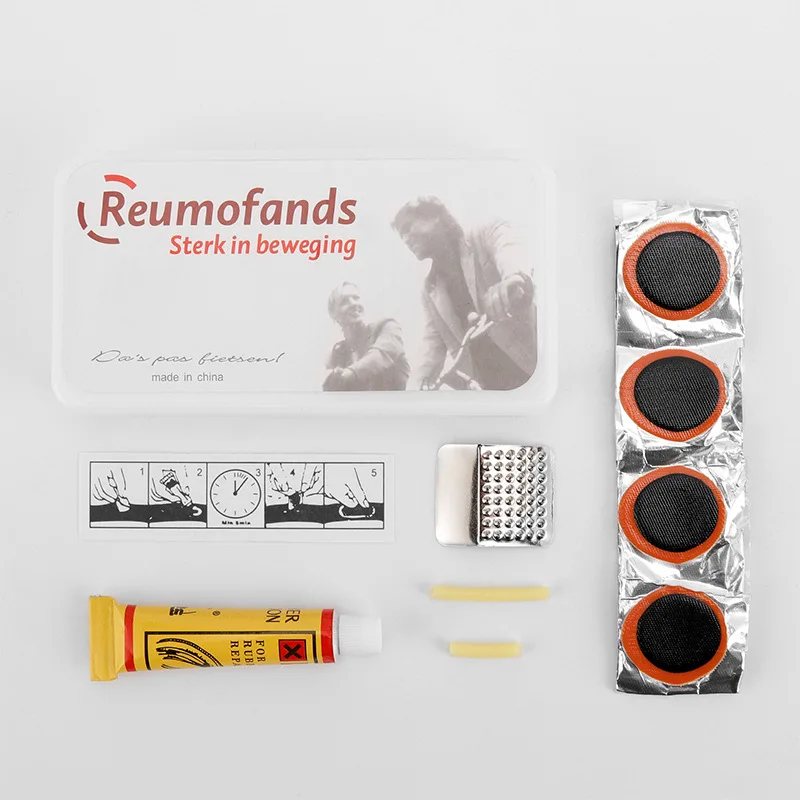  Manufacturers Supply Customizable Steel Tire Repair Tool Set Bicycle Kits for Mountain