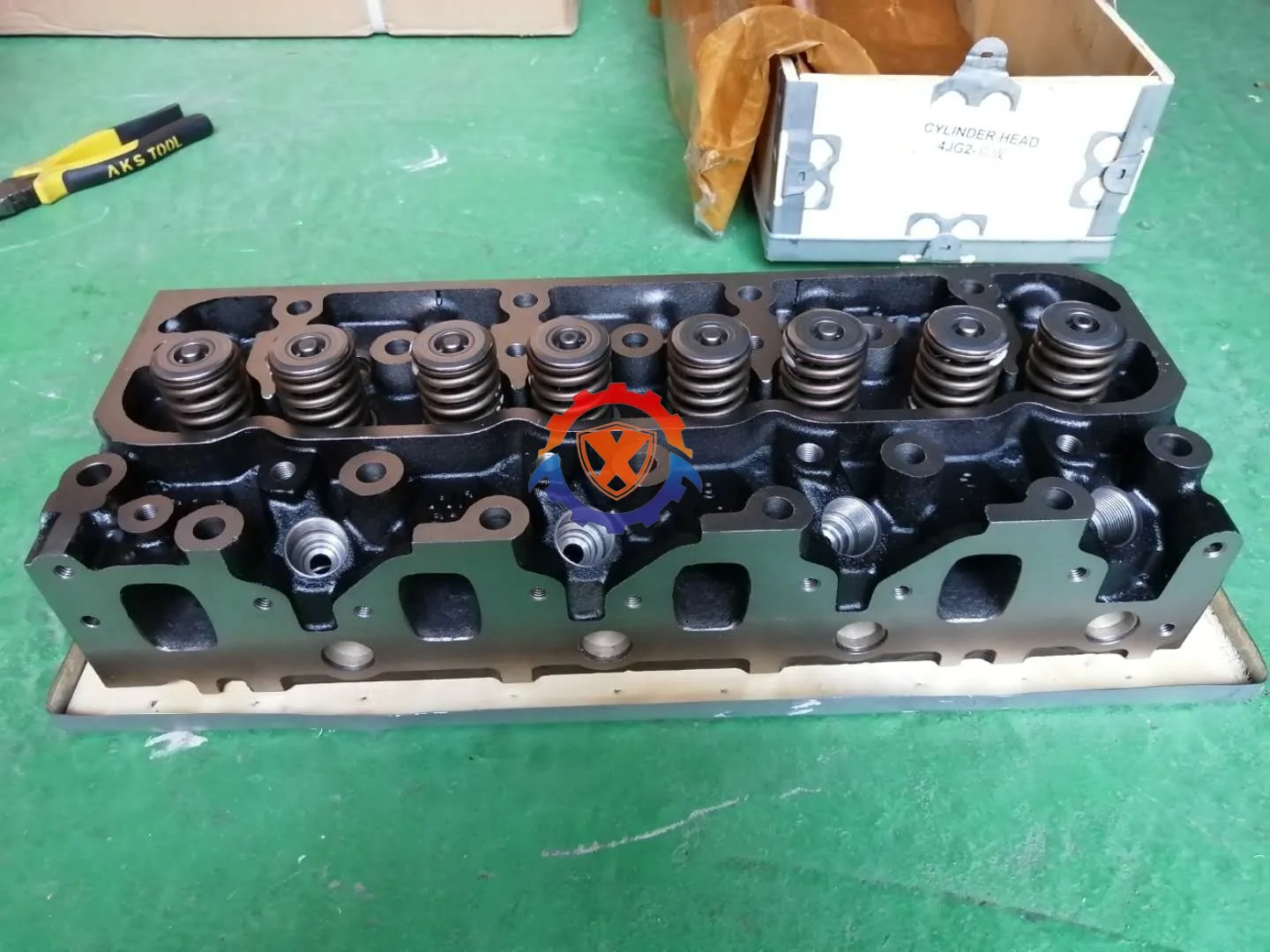 SOMPO New 4JG2 4JG1 Engine Head 8970165047 8970863382 8970863384 Excavator Cylinder Head