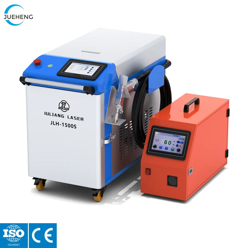handheld laser welding machine water cooled 2000W water cooled fiber laser gun weld machine for aluminum copper welding