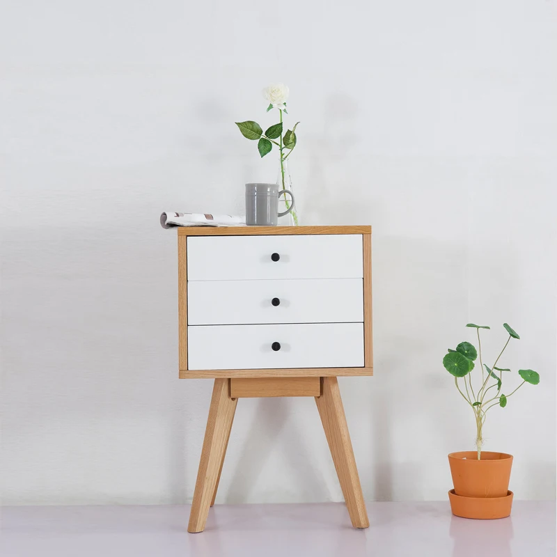 Home furniture small cabinet bedroom bedside table nightstand living room storage cabinet