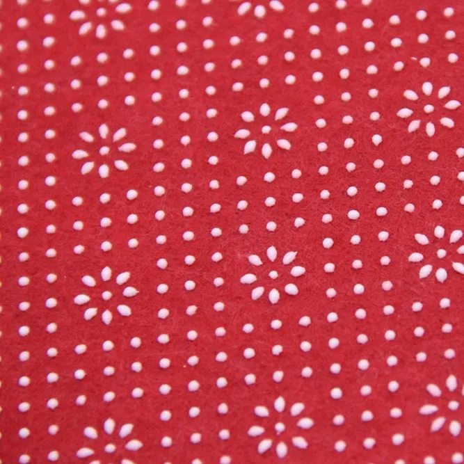 Hot sale Non Woven Polyester Felt Fabric With PVC Dots for carpet back
