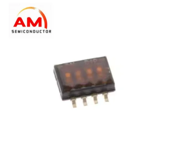 DHN04TV  IC  SWITCH SLIDE DIP SPST 25MA 24V     DHN-04-T-V