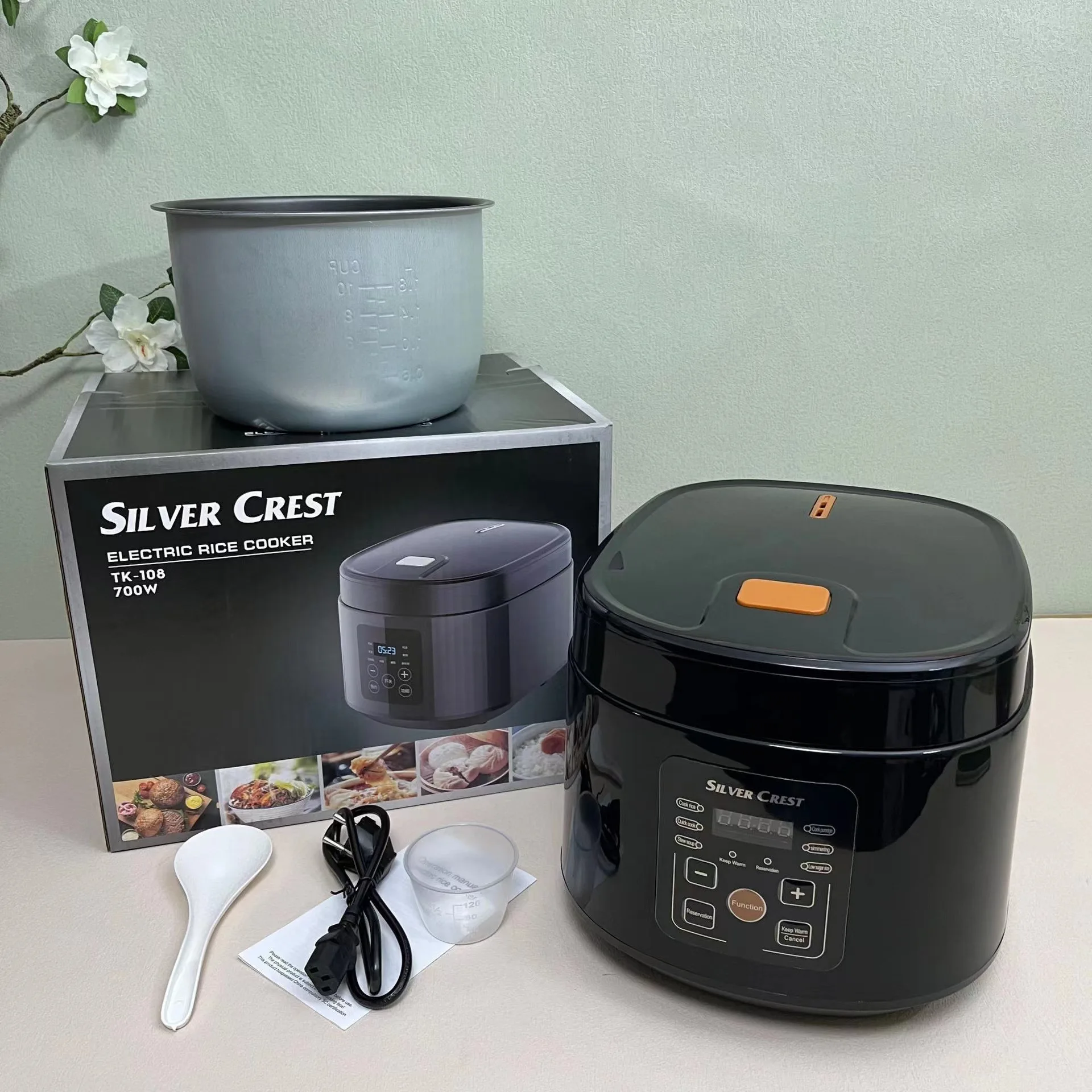 5 liters intelligent multi-functional rice cooker Large capacity English rice cooker