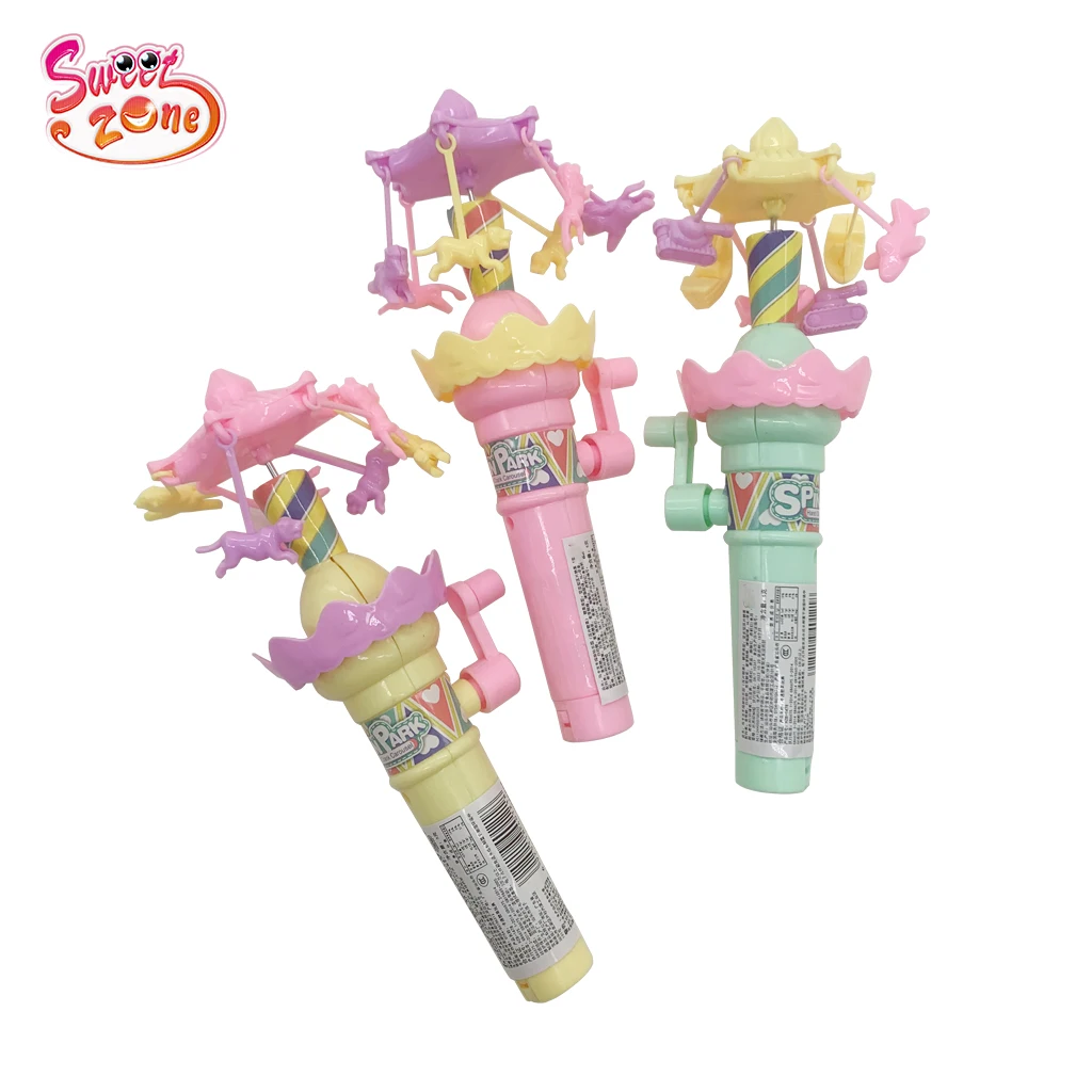 wholesale high quality toy Light Up flash toys hand shake carousel toy