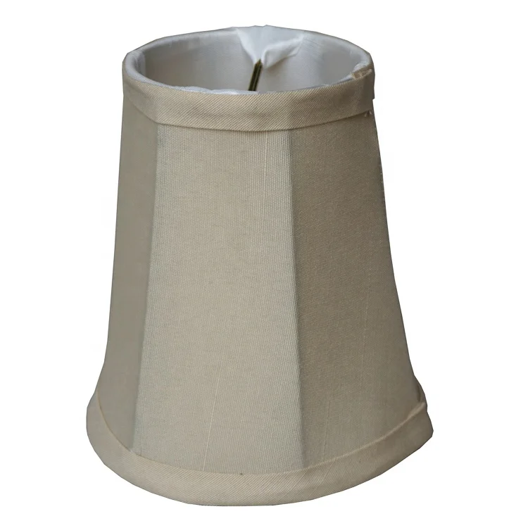 Home Lighting Decoration White Small Softback Fabric Chandelier Lamp Shade
