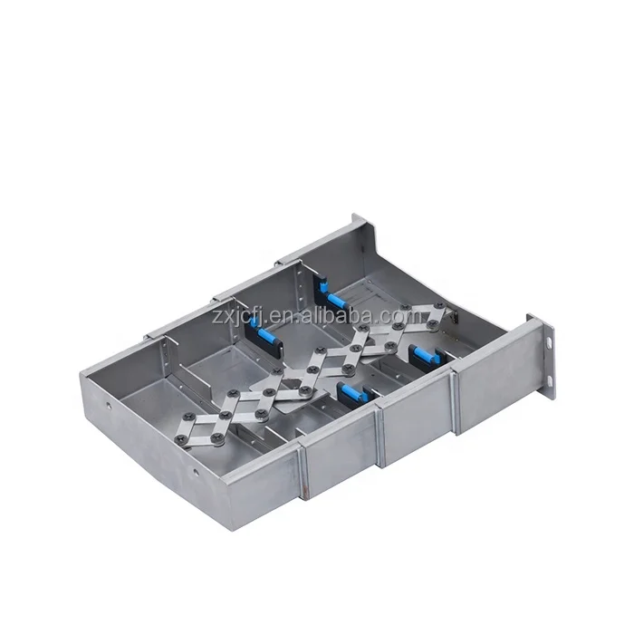 Machine Tool Guide way steel guard way linear rail telescopic way protective accordion bellows cover