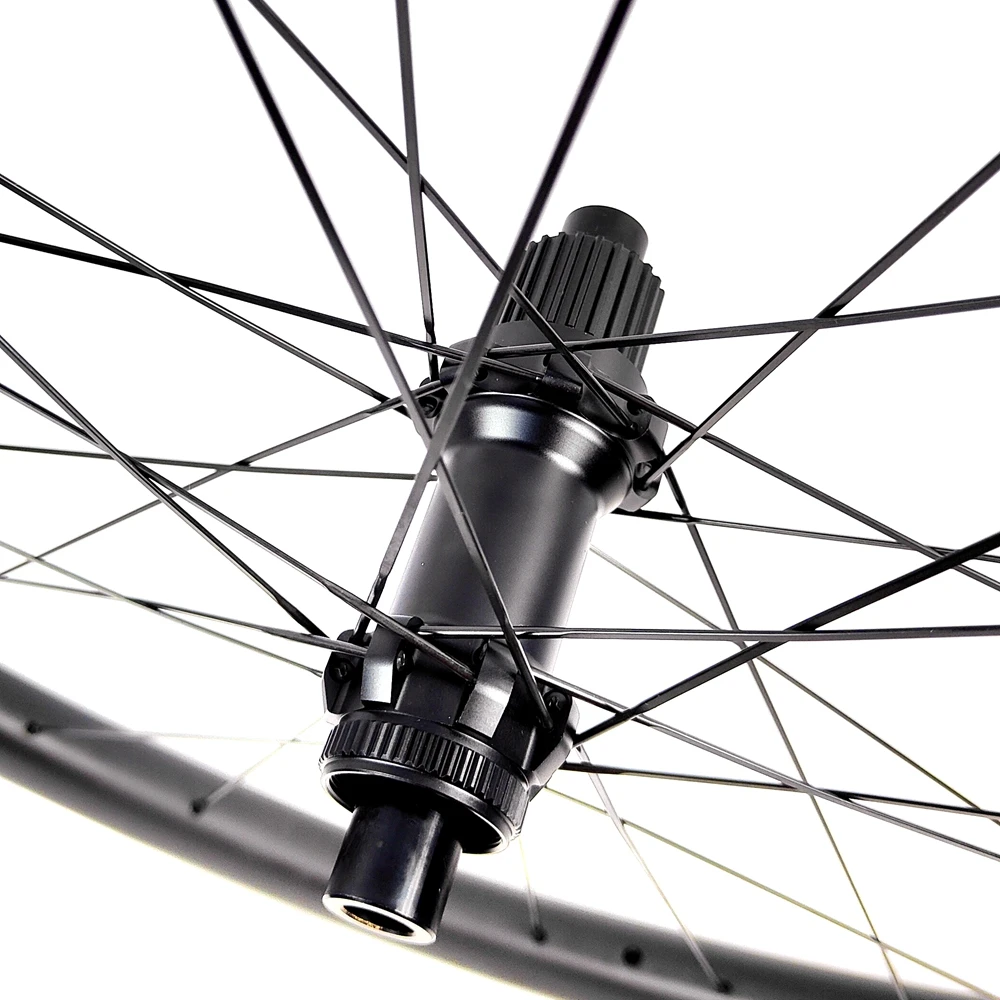 BIKEDOC WM3525A полностью Углеродные 29er горные велосипедные колеса 25 мм высокий 35 Широкие бескамерные Асимметричные ERD