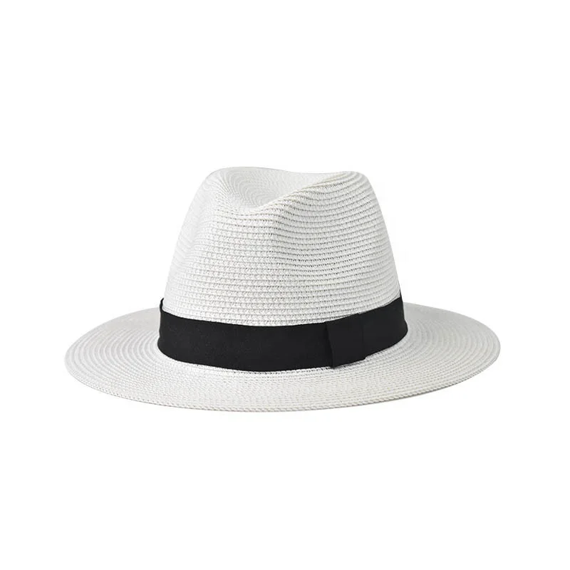 2022 New Arrival High Quality Classic Wide Brim Ladies Straw Hats for Summer
