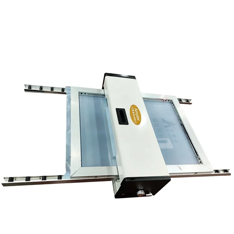 AMD550A  Factory Sale AMD550A Paint Bucket Trash Can Digital Silk Screen Plate Printing Machine