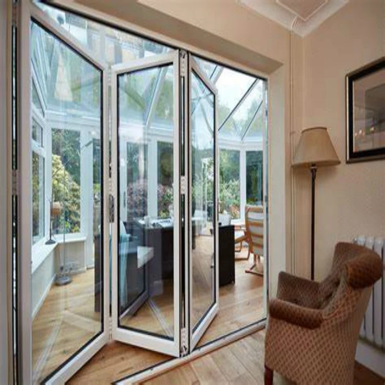 
Wholesale furniture manufacturer price for sliding folding glass door aluminium fabrication bathroom doors 