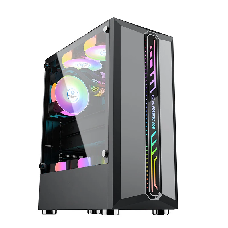 Tempered Glass Full Tower 165mm CPU Height 305mm GPU Length ATX Case PC Gaming Computer Cases Towers with 3.0 USB port