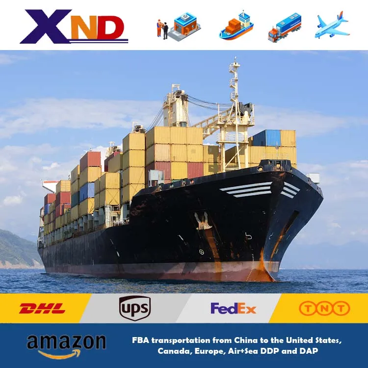 International shipping express Tnt Fedex Ups Dhl freight cheap transport to Europe Courier service door to door