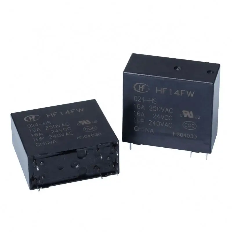 Hongfa Relay HF14FW 024 HS SPST 6-pin JQX-14FW 16A250VAC sensitive 530MW Industrial Power Relay