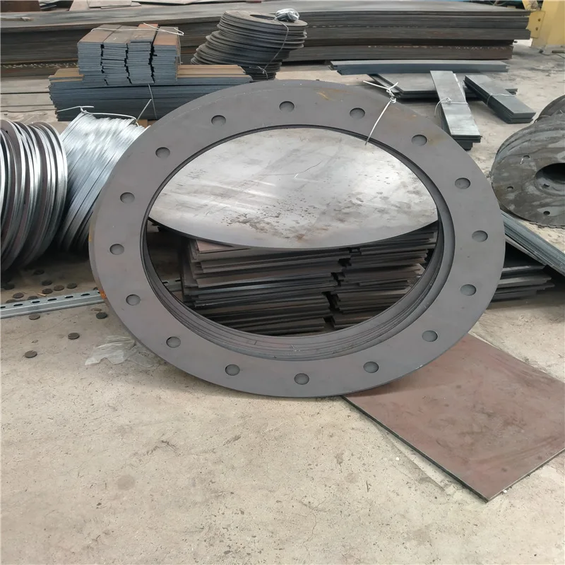 OEM construction cast in plate carbon losing cutting steel sheet Manufacturer of laser cutting CNC punching embedded plate