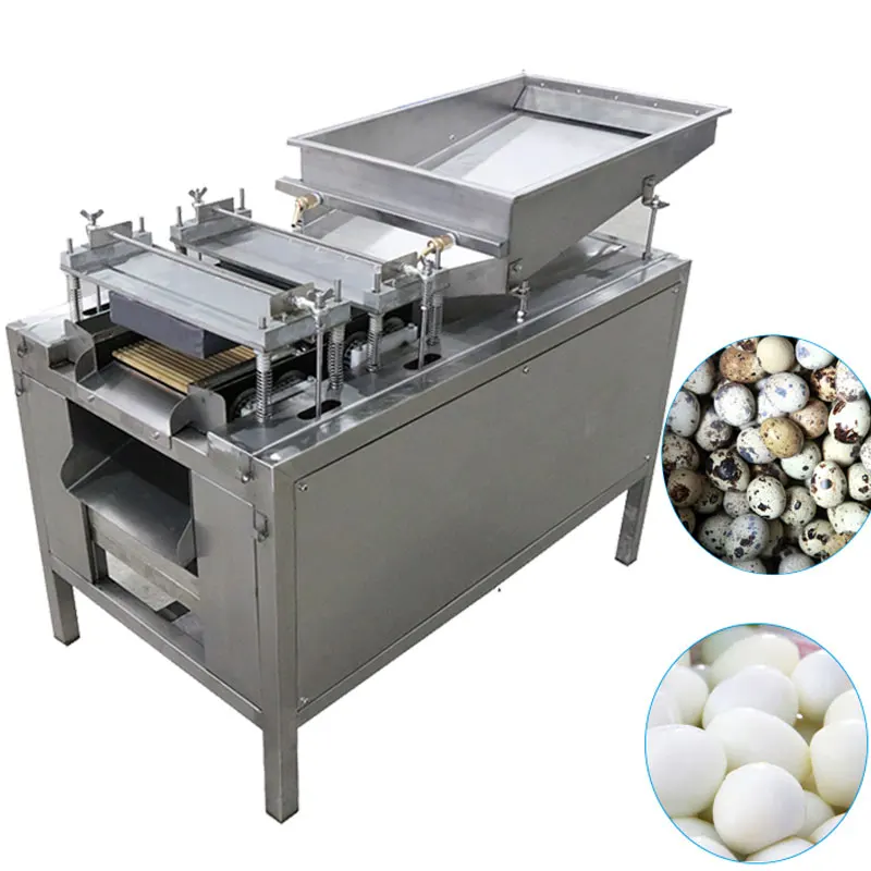 Good Quality quail egg shelling Processing Quail Egg Shell Breaking Machine