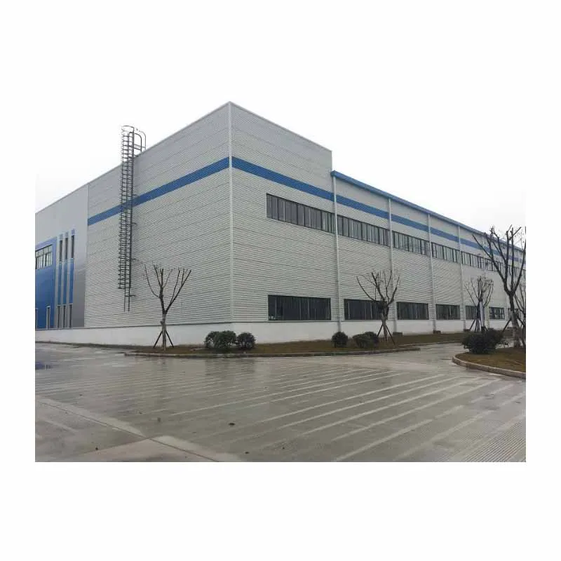 Low cost warehouse with roof space frame structure steel garage building