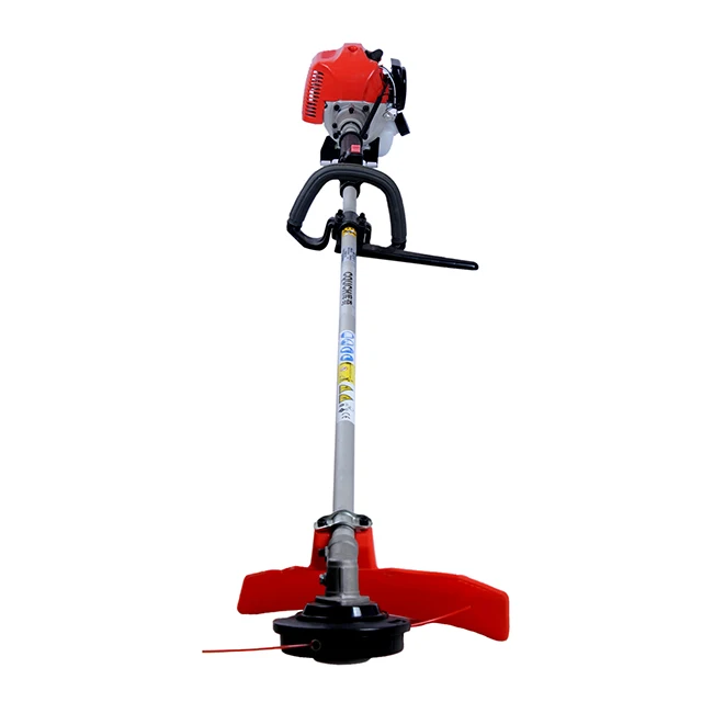 Made In China Wholesale Garden Two Stroke Engine Brush Cutter 25.4cc Petrol Weed Eater Grass Bud Trimmer