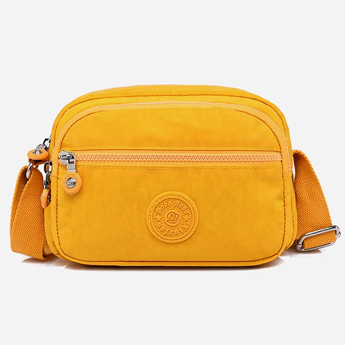 Hot Selling Nylon Waterproof Designer Mini Bag Square Candy Handbag Messenger Bag Purse for Lady