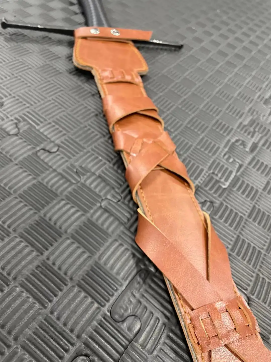 Katana Handmade Sword Not Wooden Scabbard Customized Carbon Steel Blade Kanata Anime Cosplay Sword