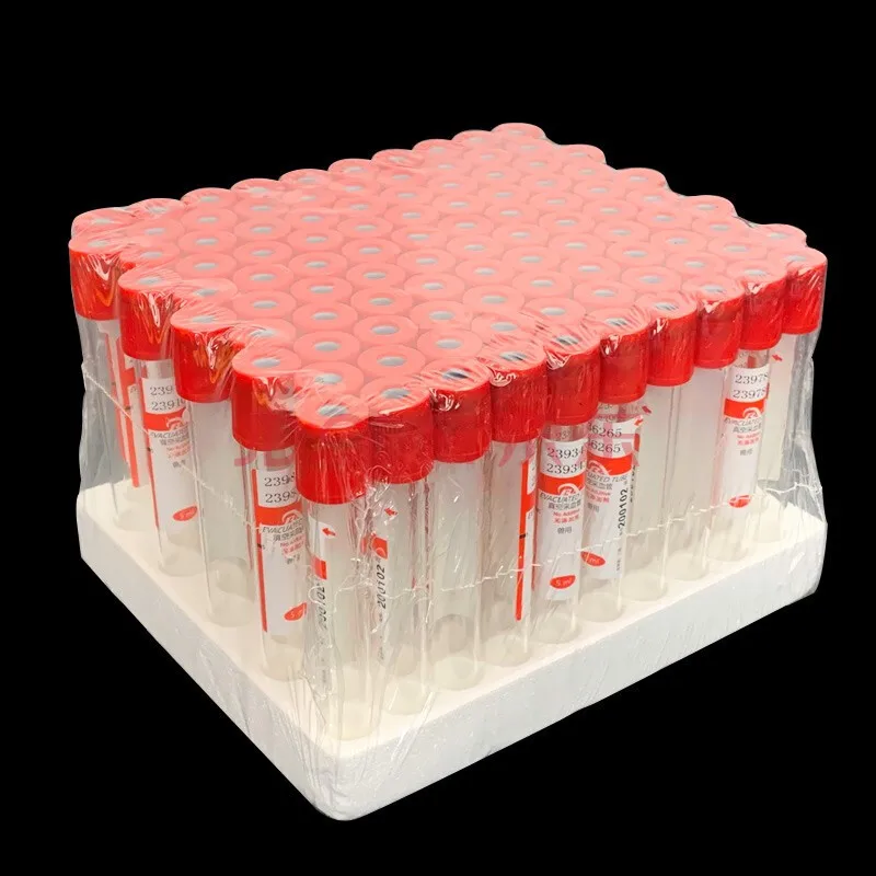 Veterinary disposable blood collection tube, pig, cattle and sheep, animal vacuum blood collection device 5ml, 10ml