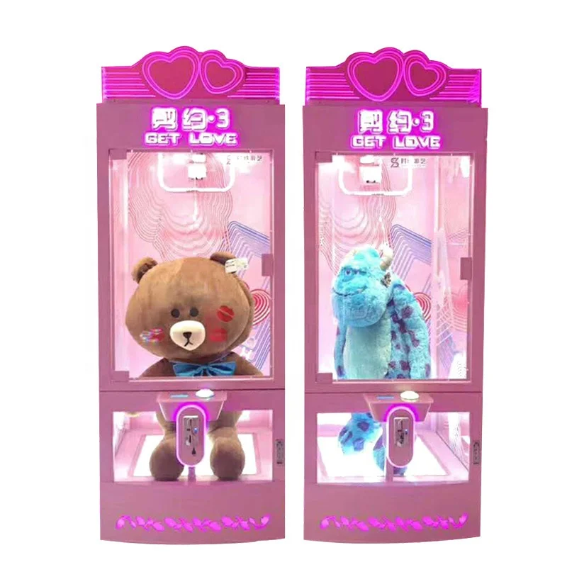 New Design Toys Scissors Vending Machine Big Plush Shopping Mall Single Person Recreation