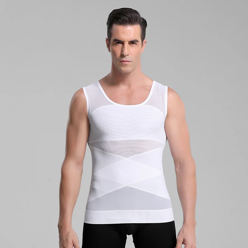 Men Slimming Vest Body Shaper Underwear Waist Cincher Corset Men Shaper Vest Body Slimming Tummy Belly Belly Underwear Corset