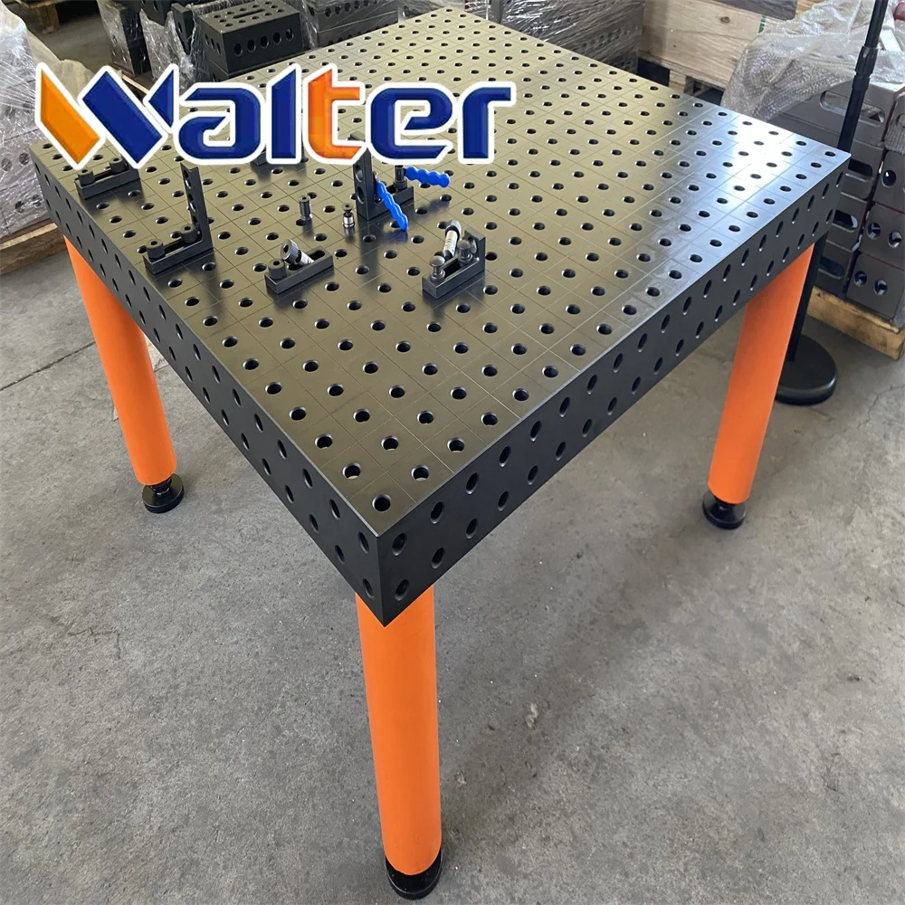 3D welding table with fixture jigs stops supports accessories in stock Chinese factory manufacturer ISO CE OEM 3D welding table