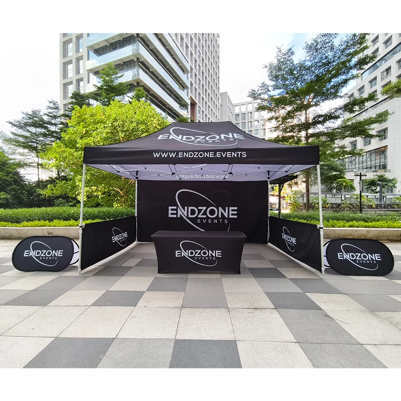 Trade Show Event 3X3 Canopy Tent Pop Up 10 X 10 Aluminum Gazebo Tent Marketing Advertising Custom Print 10X10 Canopy Tent