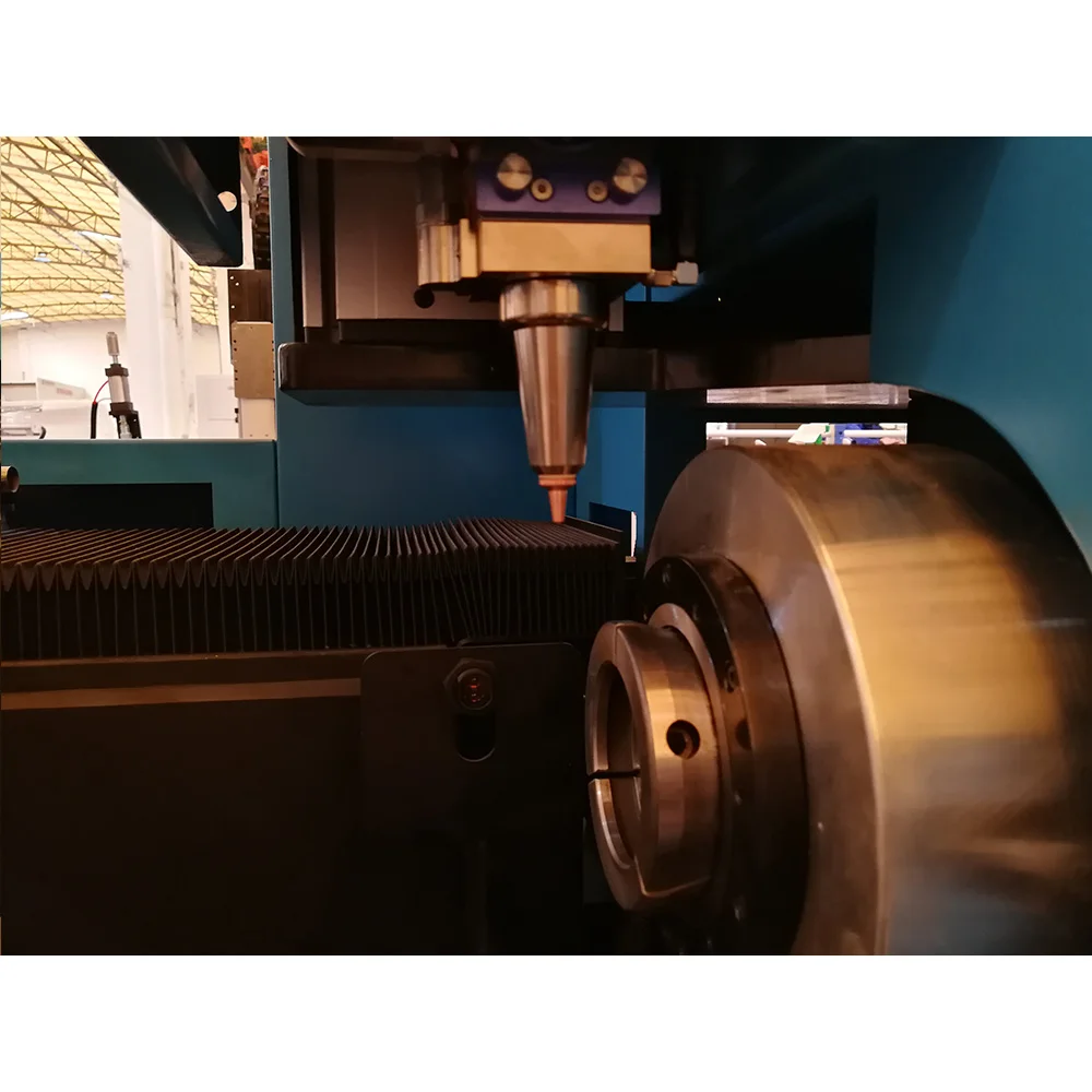 
Hot sale cnc stainless steel round pipe fiber laser 1000 watt cutting metal machine 
