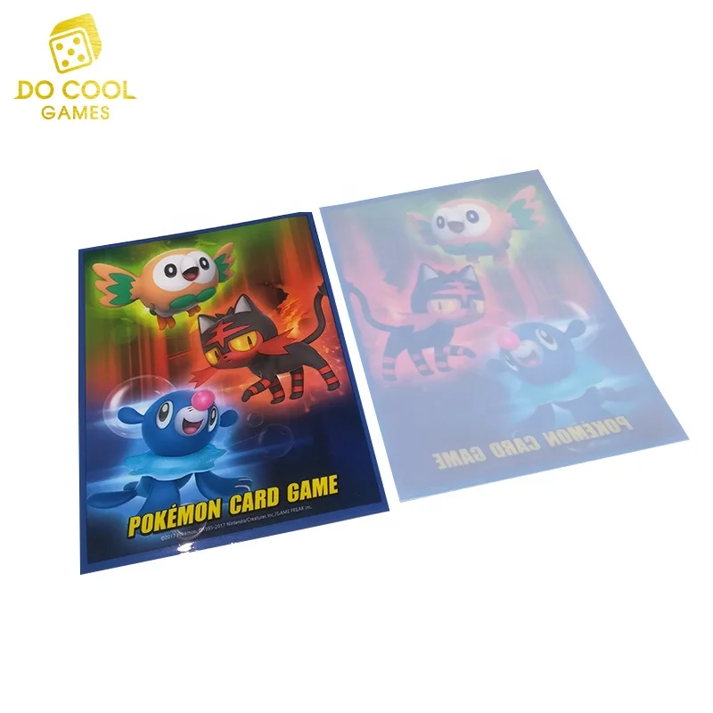 4C printing game playing card protector for board game