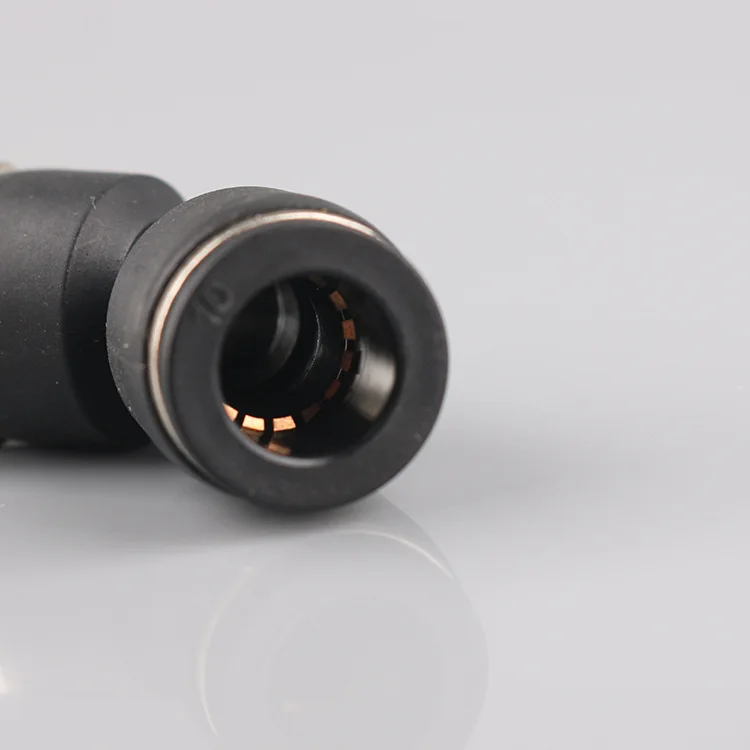 
PLH Elbow Quick Push to Connect Pneumatic Fitting Quick Coupling Connector Nylon Quick Connector for Air Brake Hose 