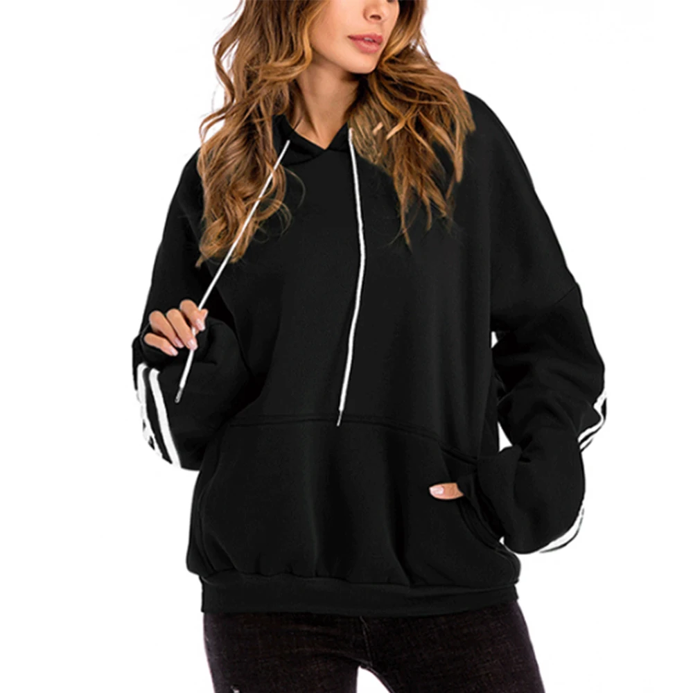 wholesale blank high quality streetwear hoodie women crop