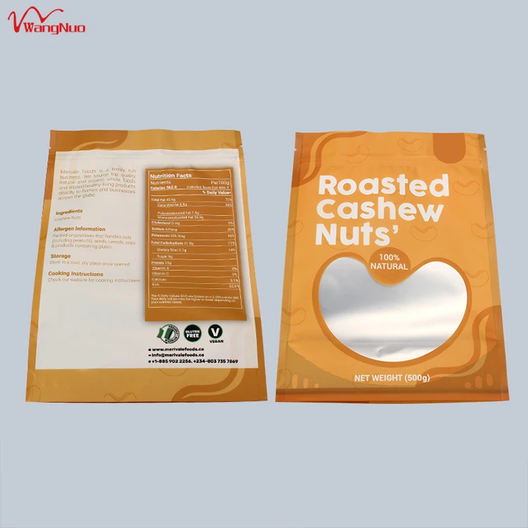 Mylar Bags Food Package Digital Printing 3 Side Seal Aluminized Pouch 3.5 10 X 15 Cm 29g Nut Packaging Silver 240 Microns