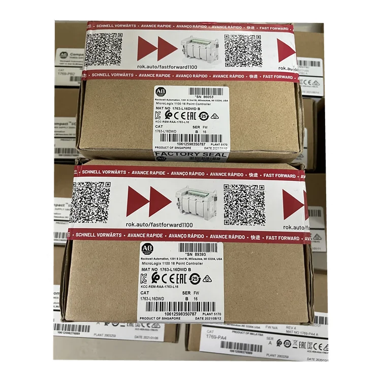 100% new 1764-LRP MicroLogix 1500 Enhanced Controller Host CPU
