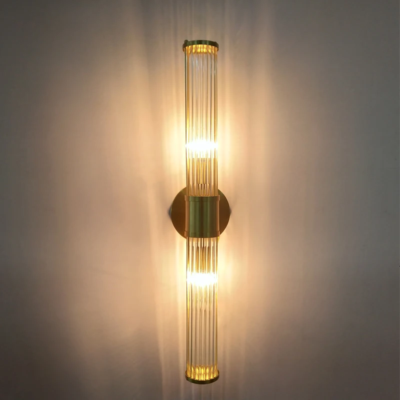 Decorative Modern Led Outdoor Up Down Dimmable  Wall Lamp Bedroom Bedside Light Luxury Wall Lamp
