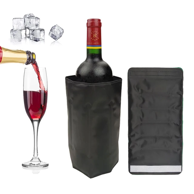 Gel Wine Cooler Sleeve  Freezable  Coolers for Wine Ice Bottle Cooler
