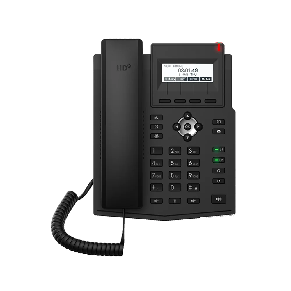 High-quality and easy-to-operate office desk IP phone Home and hotel SIP phone