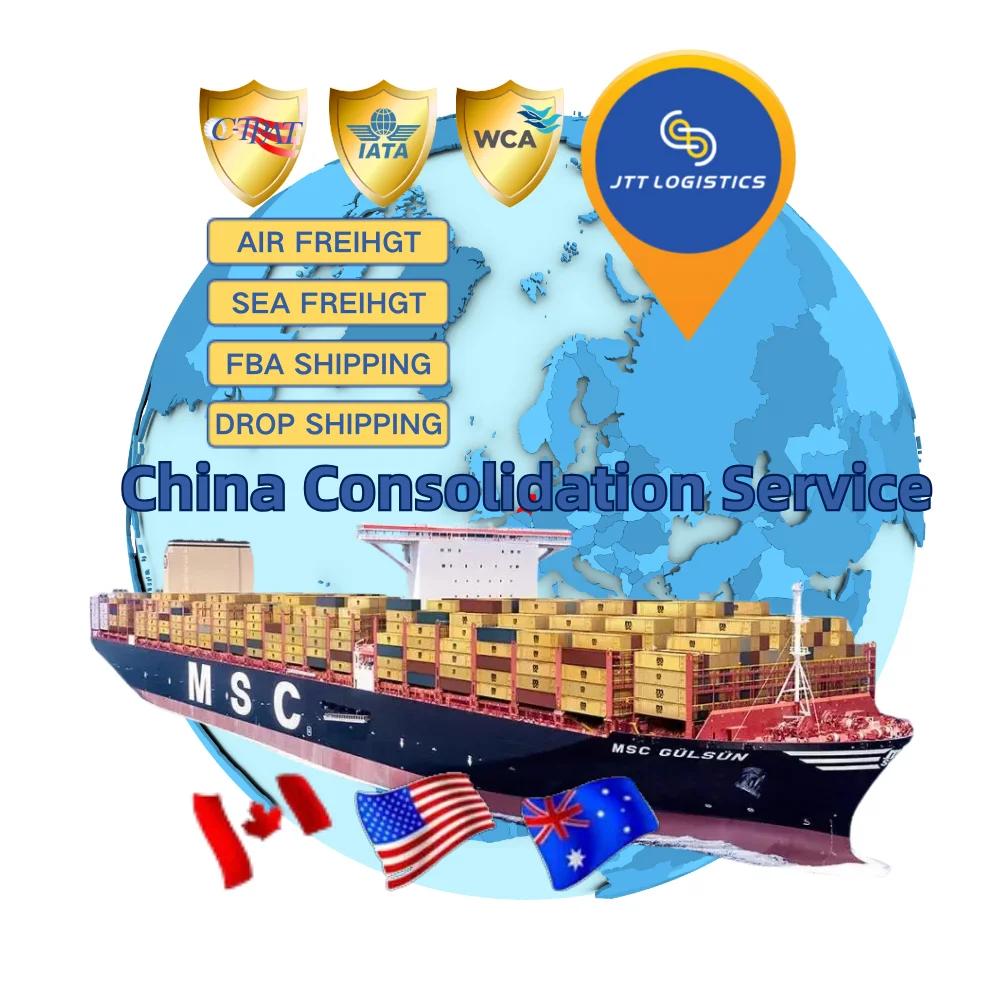 Shenzhen Forwarder Sea Freight Agent LCL Trucking To Canada US DDP Logistics Service Provider To Australia FBA Shipping Service